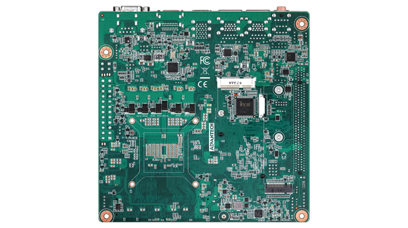Mini-ITX with Intel<sup>®</sup> Xeon i7-6822EQ with Dual DP++/HDMI/LVDS(eDP), 2 COM, Dual LAN, PCIe x16, M.2